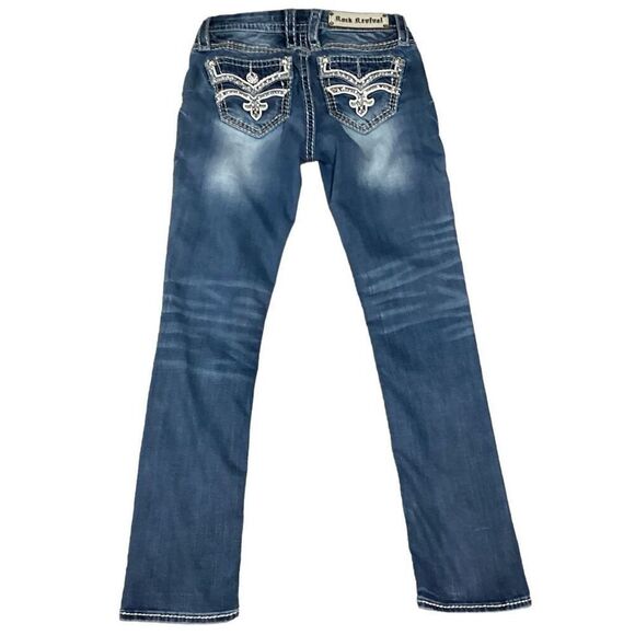 Rock Revival Karla Mid-Rise Capri Jeans - Picture 3 of 8